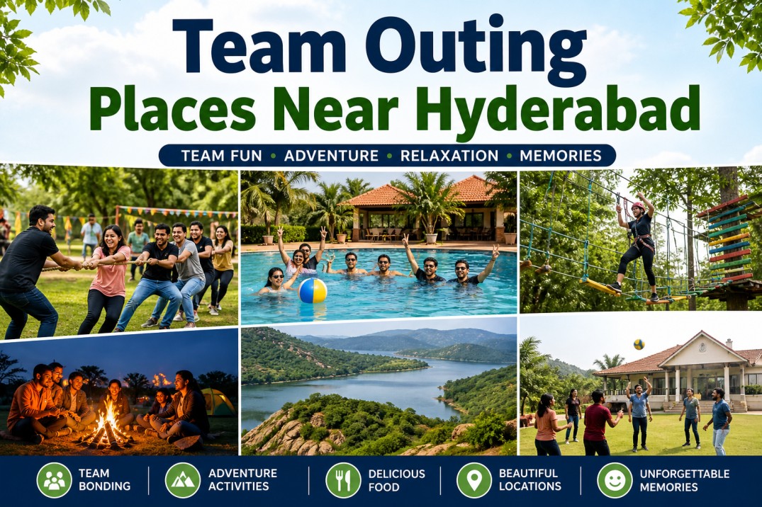 Best Team Outing Places near Hyderabad on SpotLet